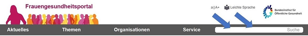 FGP Screenshot Header Suche